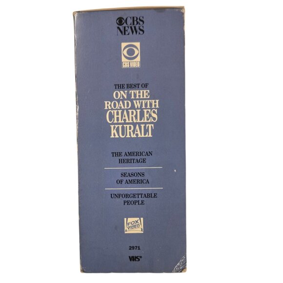 The Best Of On The Road With Charles Kuralt VHS 3 Tape Set Vintage Travel - Picture 10 of 16